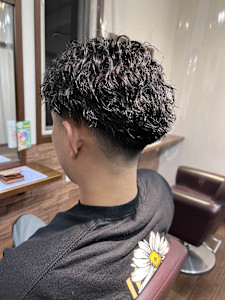 スパイラルパーマ