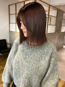 "土橋"冬のこっくりマロンベージュで垢抜けカラー - acala【アカラ】掲載