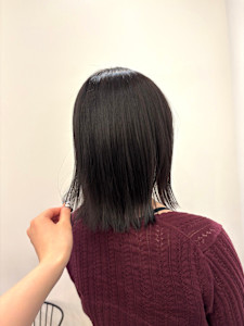 ダークモカ　ラベンダーグレージュ　　グレージュ　暗髪