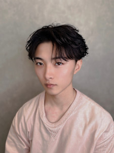 【福岡/天神/メンズパーマ】フェザーショート