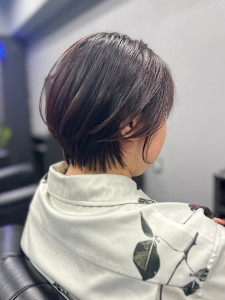 ☆20代30代40代におすすめ×大人の上品レイヤーショート