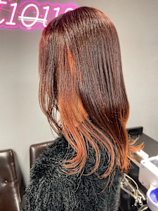 ☆大人気ブリーチインナー×韓国風サンセットオレンジカラー