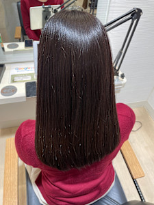 ブラウン系白髪ぼかしケアカラー