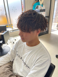 緩めシャドウパーマ【福岡/天神/メンズパーマ】