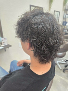 メンズカット/パーマ/グレイカラー/鎌取駅/韓国風/白髪染め