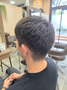 メンズカット/パーマ/グレイカラー/鎌取駅/韓国風/白髪染め