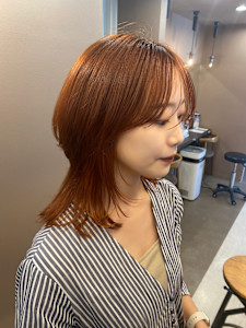 レイヤーカット、ハッシュレイヤー【井上咲】