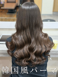 韓国風パーマ/コテ巻き風パーマ/デジタルパーマ