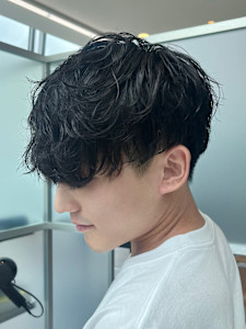 シャドウパーマ【福岡／天神／メンズサロン】 - Men’s salon Zina 天神 ［メンズカット/眉毛/韓国/パーマ］【メンズサロンジーナ】掲載