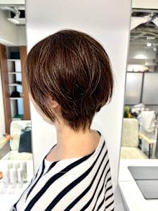 大人ショート/ひし形シルエット