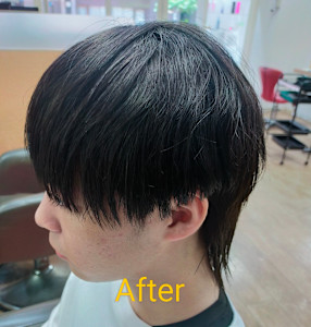 メンズ【ナチュラルストレート】