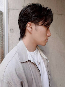 メンズ/メンズカット/メンズレイヤー/センターパート