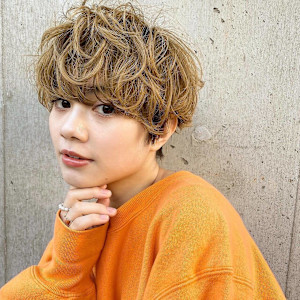 《20代30代》流せる前髪/くびれショート/耳掛けショート