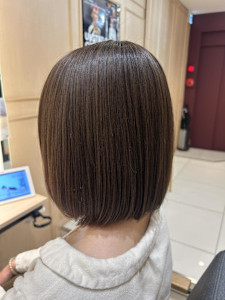 髪質改善ストレート