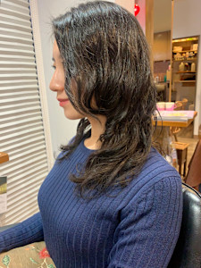 MONET 巻き髪風パーマ　【新垣拓未】