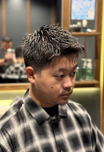 メンズ　理容室　スパイキーショート　刈り上げ - 銀座shino掲載