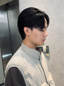 【Zina】メンズ/センターパート/曲がる縮毛矯正/福岡 - Men’s salon Zina 天神 ［メンズカット/眉毛/韓国/パーマ］【メンズサロンジーナ】掲載