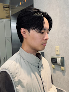 【Zina】メンズ/センターパート/曲がる縮毛矯正/福岡/天 - Men’s salon Zina 天神 ［メンズカット/眉毛/韓国/パーマ］【メンズサロンジーナ】掲載