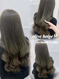 ダブルカラーオリーブ＊rina/小顔/大須 /栄