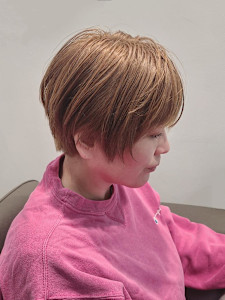 【南部担当】ショートカット×ミルクティーブラウン