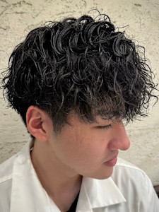 スパイラルパーマ