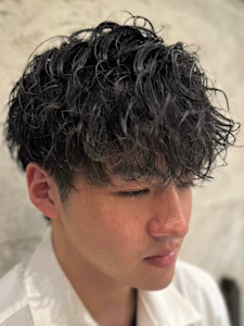 スパイラルパーマ