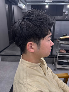 WAVY 桜木町×アップバングショート