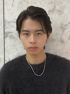 大人かっこいいアップバングショート