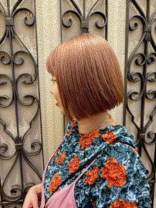 ブリーチカラー/ベージュカラー/くすみピンク/ピンクベージュ - AO。掲載