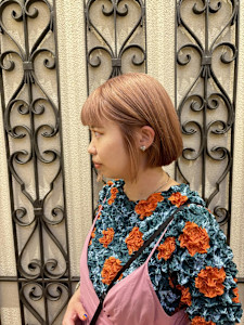 ブリーチカラー/ベージュカラー/くすみピンク/ピンクベージュ - AO。掲載