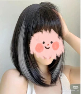 従来レイヤーカットに更に動きがあるグラデーションお色を