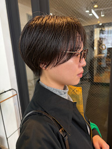 マッシュショート　ナチュラルショート