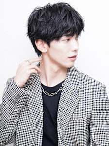 眉毛カット ニュアンスパーマ フェザーパーマ 20代 束感