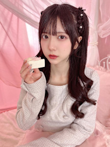 橋本菜々子ちゃん編み上げハーフツイン＊まゆ/小顔/大須 栄 - Lilme掲載