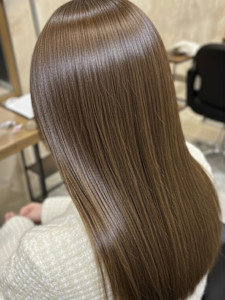 オージュアで髪質改善