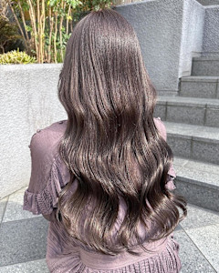 グレーブラウン/ヨシンモリ/全頭ブリーチ