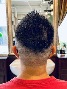 【50代 男性】ロンドン刈上げショート（大宮/バーバー）