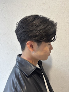miu&宇都宮良太　メンズニュアンスパーマ
