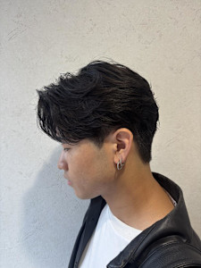 miu&宇都宮良太　メンズニュアンスパーマ