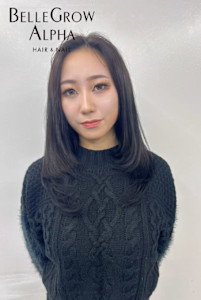 カット＋カラー - BELLE GROW ALPHA HAIR&NAIL掲載
