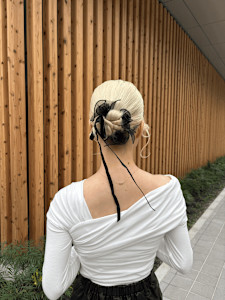 タイトアレンジ［酸性ストレート/ヘアセット] - re’ll*花屋併設の美容院*掲載