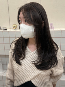 レイヤー［酸性ストレート/ヘアセット] - re’ll*花屋併設の美容院*掲載