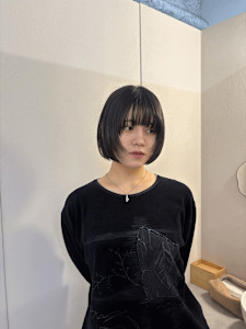ボブレイヤー［酸性ストレート/ヘアセット] - re’ll*花屋併設の美容院*掲載