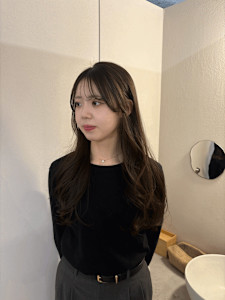 透明感カラー［酸性ストレート/ヘアセット] - re’ll*花屋併設の美容院*掲載