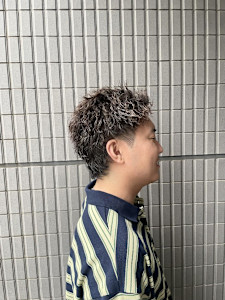 ツイスパ/メンズハイライト/スパイラルパーマ - AO。掲載