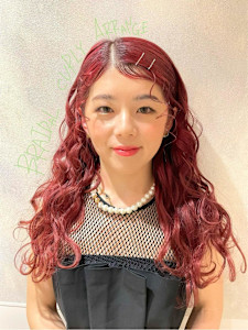 結婚式お呼ばれヘア/カーリーヘア/タイトアレンジ/石川町 - AO。掲載