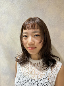 透明感カラー/レイヤーカット/デザインカット/顔まわりカット - AO。掲載