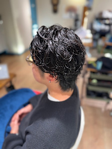 メンズシャドウパーマ