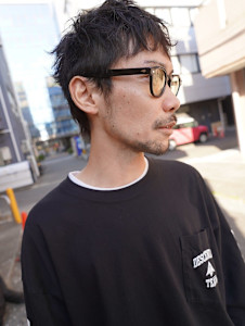 ベリーショートパーマメンズ