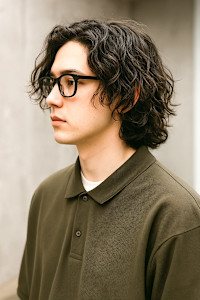 原宿メンズパーマスパイラルパーマツイストスパイラルパーマ